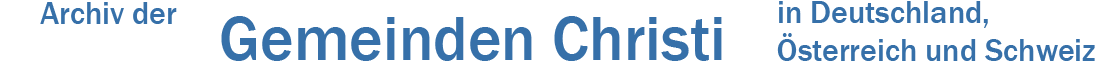 Gemeinden Christi Archiv